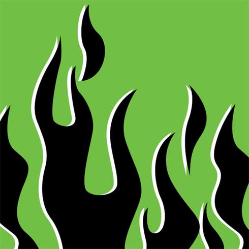 Green Flames Nintendo 2DS XL (2017) Skin